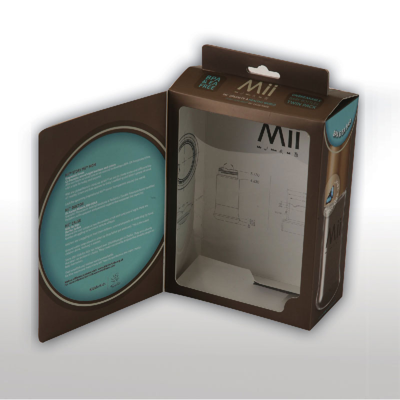 LS31417-Folding Giftbox with magnet door +PVC window