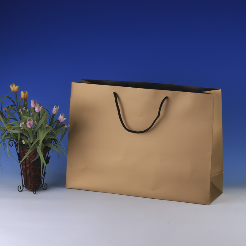 LS6052-Large Gold Boutique bag@US$0.52 MOQ:3,000pcs