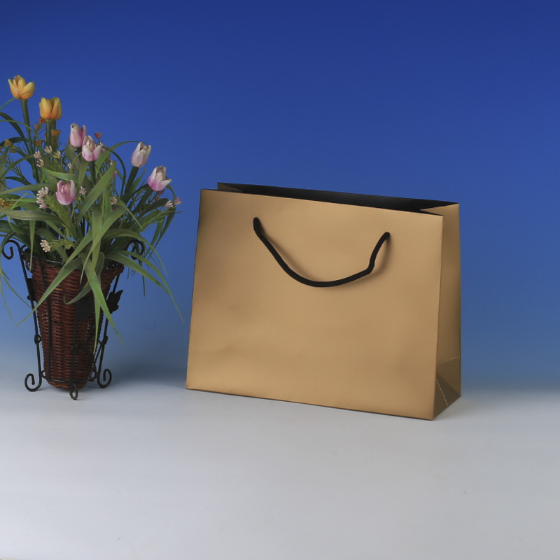 LS6057-Small Gold Boutique bag @US0.32 MOQ:3,000pcs